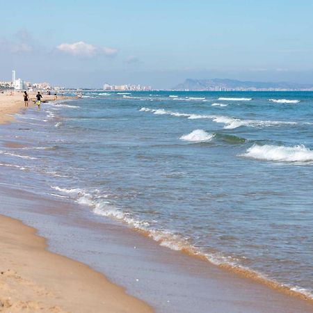 Apartamento 1ª Linea En Playa De Gandia Esterno foto