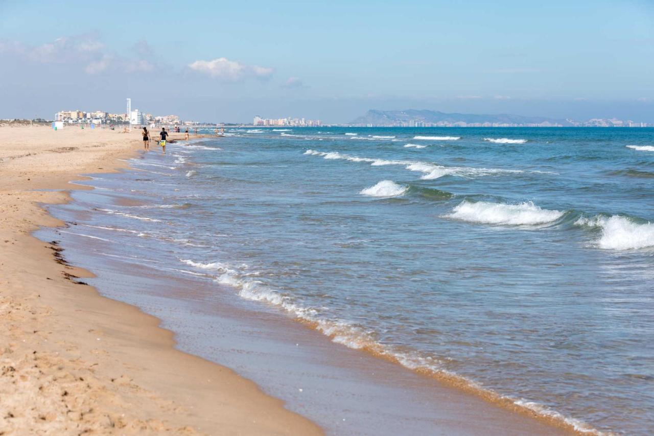 Apartamento 1ª Linea En Playa De Gandia Esterno foto