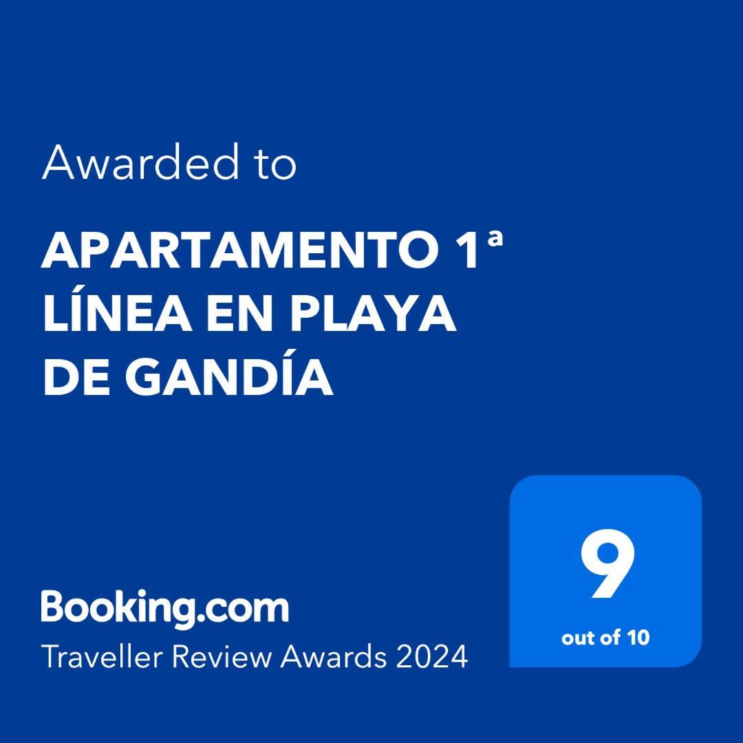 Apartamento 1ª Linea En Playa De Gandia Esterno foto